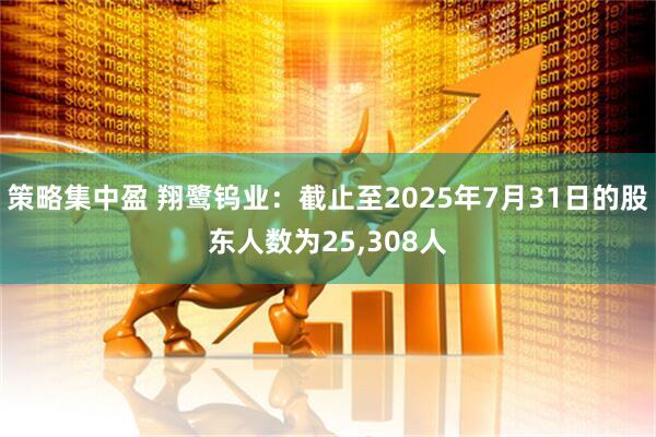 策略集中盈 翔鹭钨业：截止至2025年7月31日的股东人数为25,308人